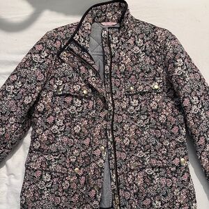 J. Crew x Liberty London Garden Downtown Field Quilted Jacket